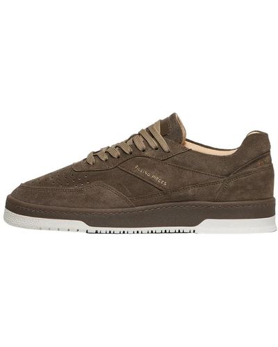 Filling Pieces Ace Suede Taupe - Braun