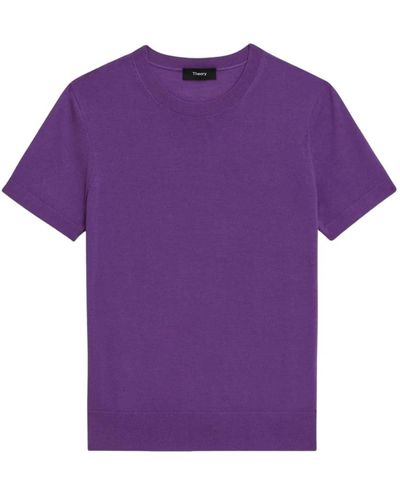 Theory Tops > t-shirts - Violet