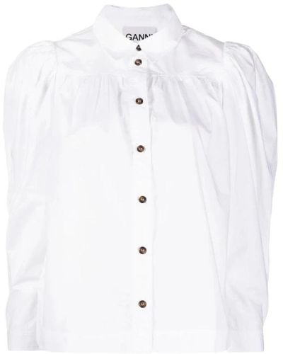 Ganni Shirts - White