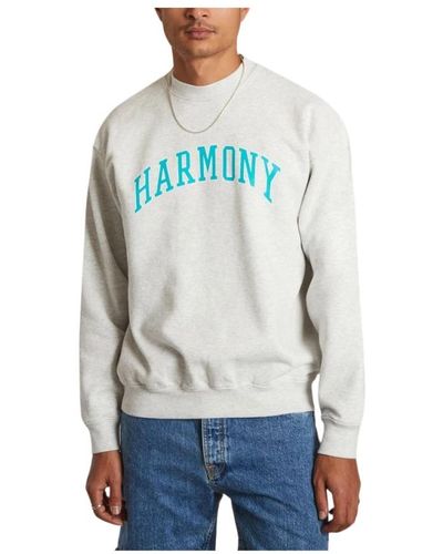 Harmony Universitäts-sweatshirt aus bio-baumwolle - Blau