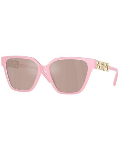 Versace Rosa mirror sonnenbrille,rosa spiegel sonnenbrille - Pink