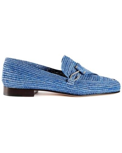 Edhen Milano Shoes > flats > loafers - Bleu