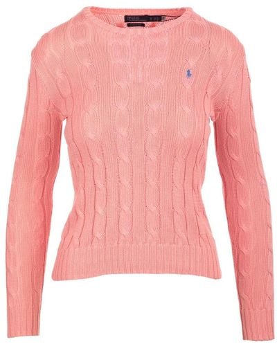 Ralph Lauren Round-Neck Knitwear - Pink