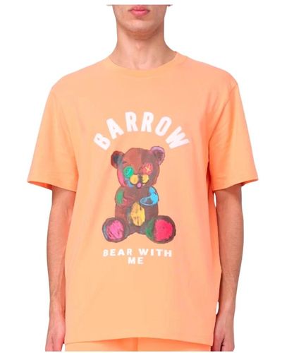 Barrow Jersey t-shirt in papaya - Orange