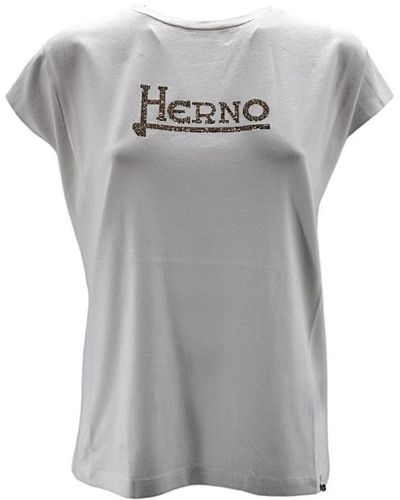 Herno T-shirt e polos bianchi - Grigio