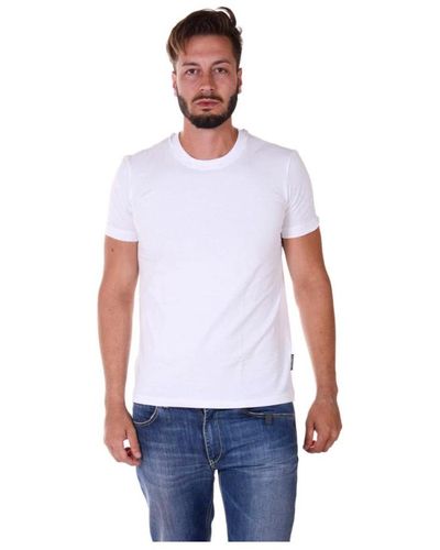 Dolce & Gabbana Reines rundhals-t-shirt sweatshirt - Weiß