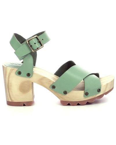 Kickers Shoes > sandals > high heel sandals - Vert