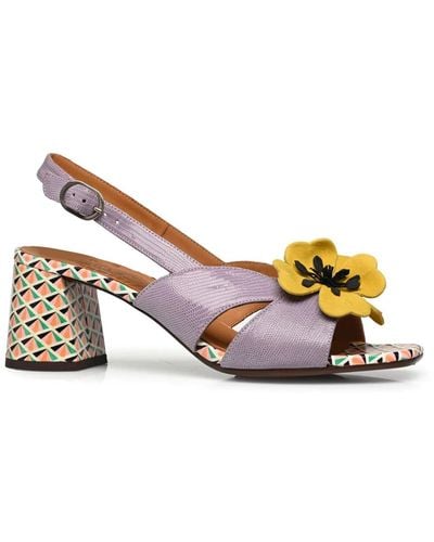 Chie Mihara Shoes > sandals > high heel sandals - Violet