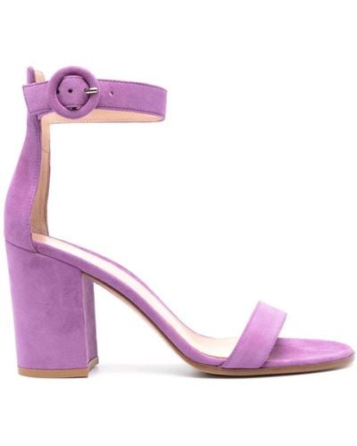 Gianvito Rossi High Heel Sandals - Purple