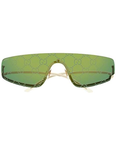 Gucci Mode linie sonnenbrille - Grün