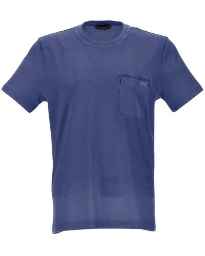 Fay T-Shirts - Blue