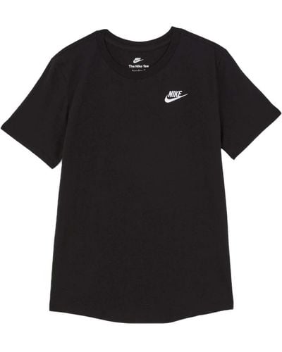 Nike Sportswear club essentials t-shirt - Nero