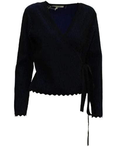 Diane von Furstenberg Round-Neck Knitwear - Black