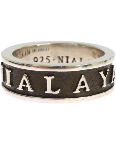 Nialaya Accessories > jewellery > rings - Blanc