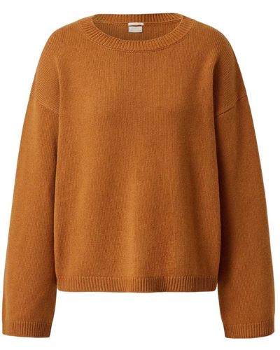 Massimo Alba Lilith cashmere crewneck sweater - Marrone