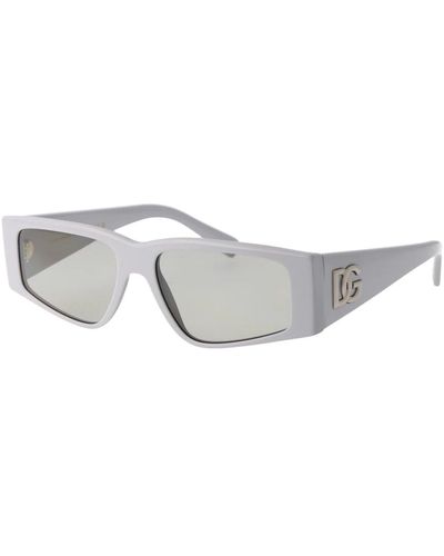 Dolce & Gabbana Stylische sonnenbrille mit 0dg4453 design - Grau