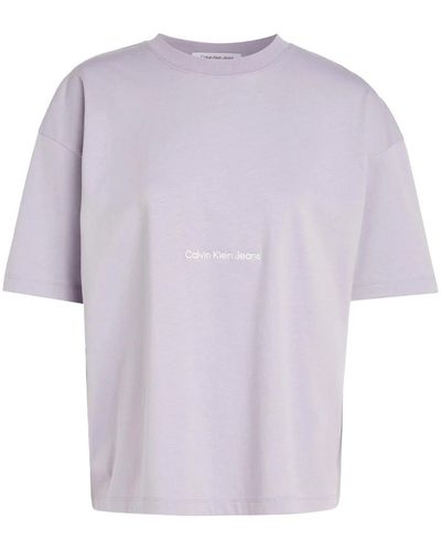 Calvin Klein Tops > t-shirts - Violet