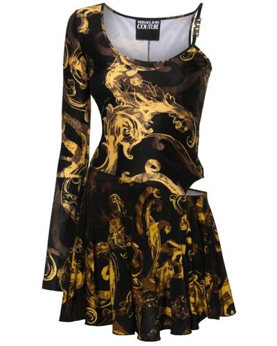 Versace Short Dresses - Black