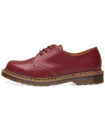 Dr. Martens Shoes > flats > business shoes - Rouge