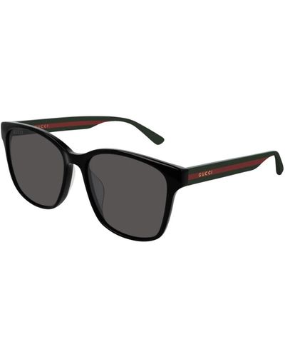 Gucci Schwarze sonnenbrille ss24 accessoires