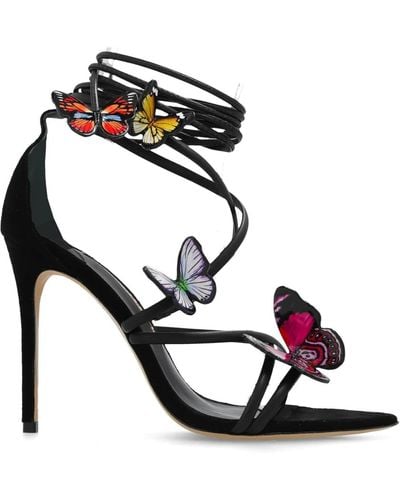 Sophia Webster Shoes > sandals > high heel sandals - Noir
