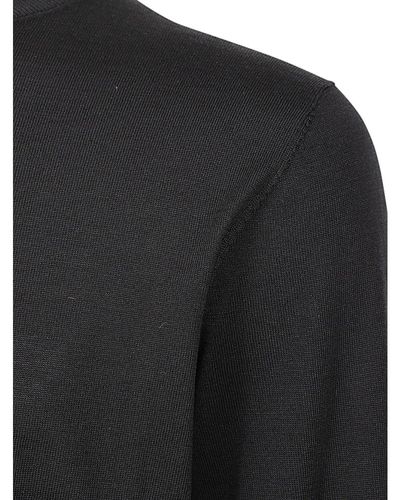 Kangra Round-Neck Knitwear - Black