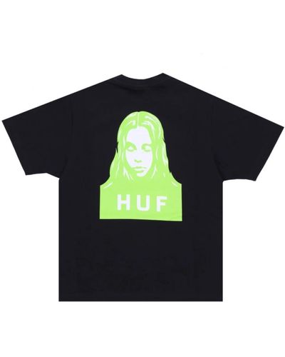 Huf T-Shirts - Schwarz