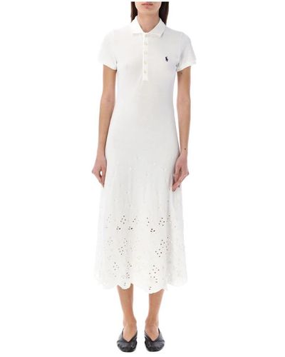 Ralph Lauren Midi Dresses - White