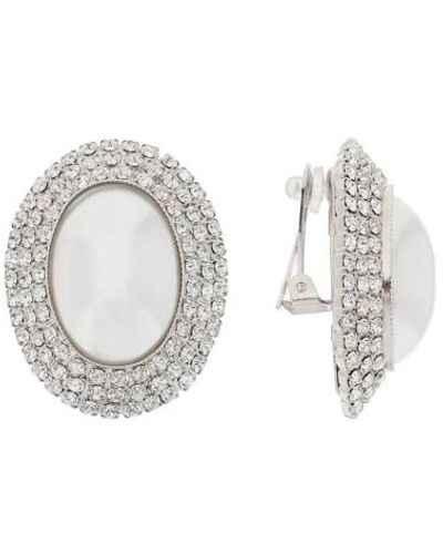 Alessandra Rich Accessories > jewellery > earrings - Blanc
