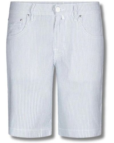 Jacob Cohen Slim fit shorts - uo e01 - Blau
