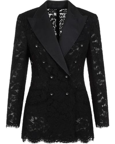 Dolce & Gabbana Blazers - Black