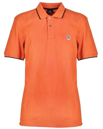 PS by Paul Smith Polo Shirts - Orange