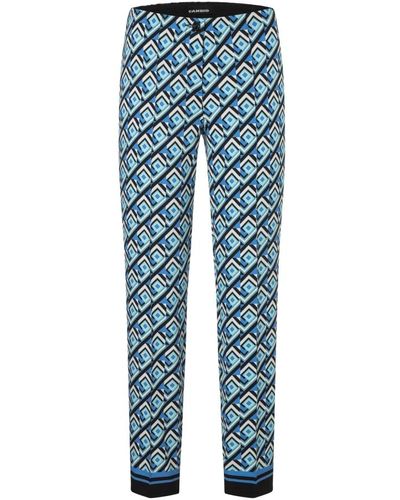 Cambio Pantalones slim-fit - Azul