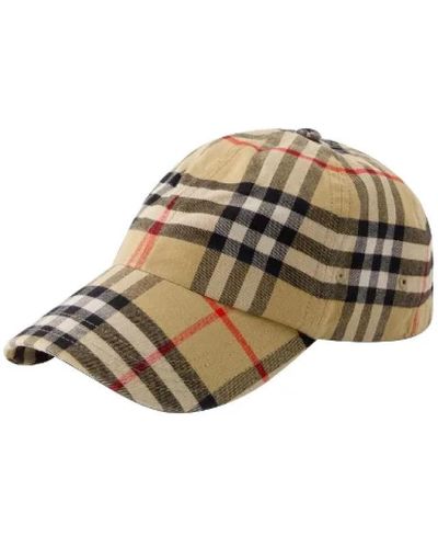 Burberry Caps - Natural