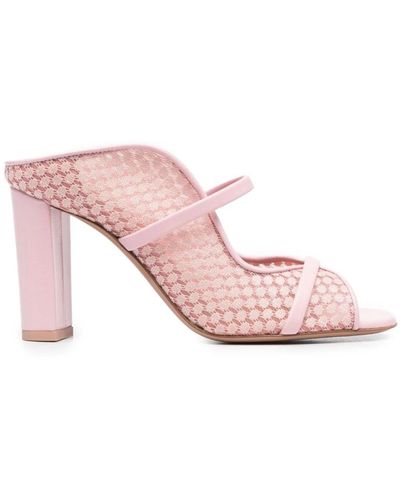 Malone Souliers Heeled mules - Rosa