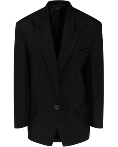The Attico Jackets > blazers - Noir