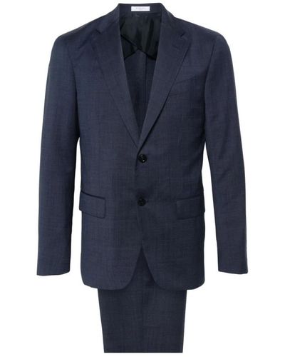 Boglioli Single Breasted Suits - Blue