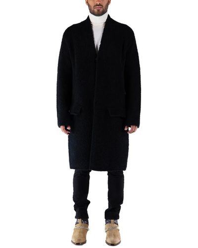 Laneus Cappotto pelliccia - Nero