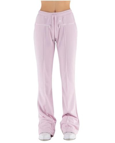 Courreges Trousers > wide trousers - Rose