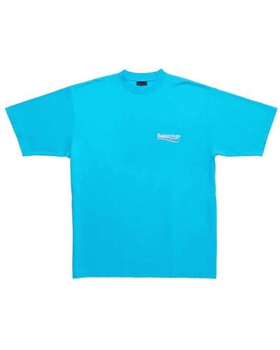 Balenciaga T-shirts - Blau