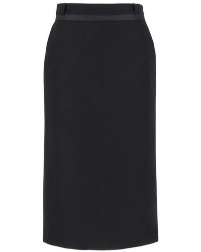Fendi Midi Skirts - Black
