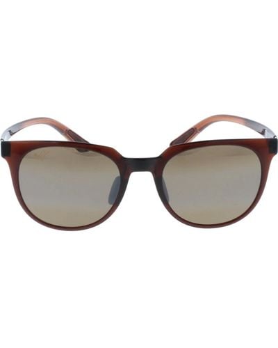 Maui Jim Wailua sonnenbrille mit gläsern - Braun