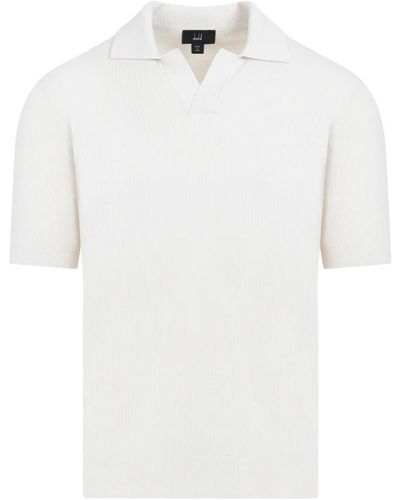 Dunhill Polo Shirts - White