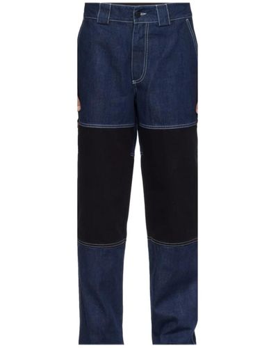 Sunnei Trousers > straight trousers - Bleu