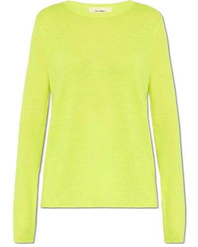 Lisa Yang Suéter alba - Amarillo