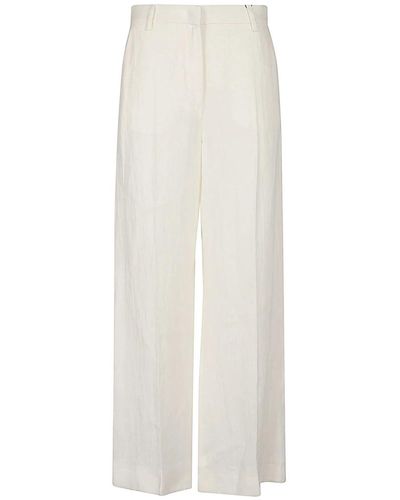 Weekend by Maxmara Trousers > wide trousers - Blanc