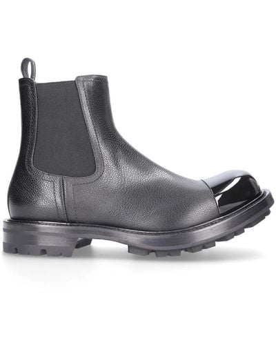 Alexander McQueen Chelsea Boots Whxh8 - Grey