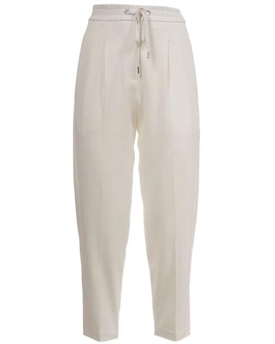 Le Tricot Perugia Trousers > straight trousers - Neutre