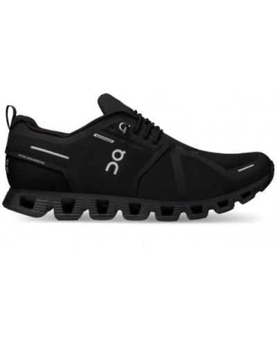 On Shoes Cloud 5 waterproof all - Negro