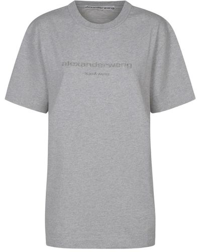 Alexander Wang T-shirts - Gris